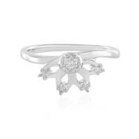 Anello in argento con Diamante I2 (I)