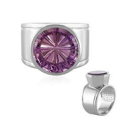 Anello in argento con Ametista Rose de France