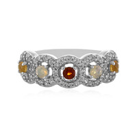 Anello in argento con Opale di Welo