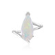 Anello in argento con Opale di Welo AAA (de Melo)