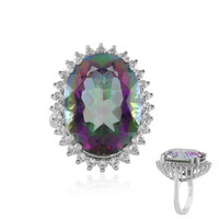 Anello in argento con Quarzo Mistico