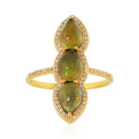 Anello in argento con Opale Mezezo