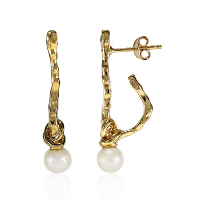 Orecchini in argento con Perla di Acqua Dolce