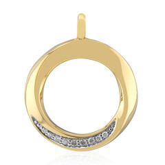 Ciondolo in argento con Diamante SI1 (G)