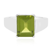 Anello in argento con Peridoto
