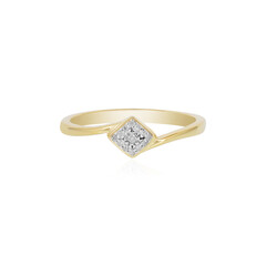 Anello in argento con Diamante I2 (I)