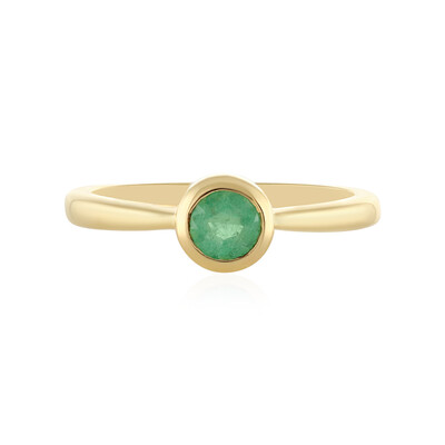 Anello in argento con Smeraldo Etiope
