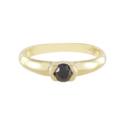 Anello in oro con Diamante Nero