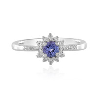 Anello in argento con Tanzanite