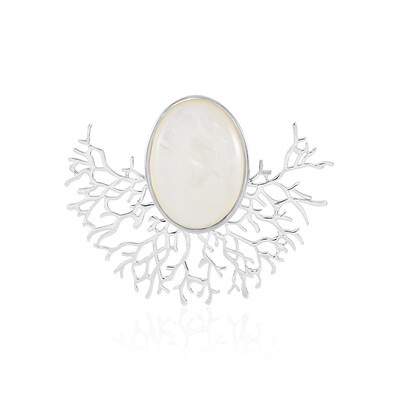Ciondolo in argento con Madreperla (MONOSONO COLLECTION)