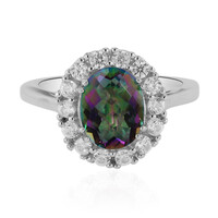 Anello in argento con Quarzo Mistico