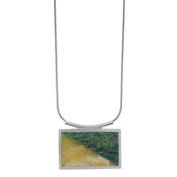 Collana in argento con Gemma