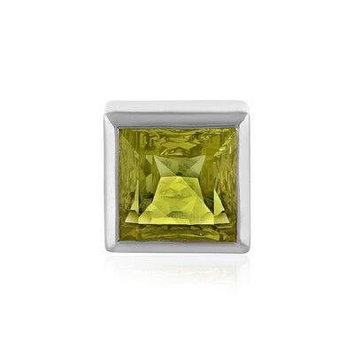 Ciondolo in argento con Quarzo Limone (MONOSONO COLLECTION)