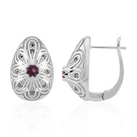 Orecchini in argento con Rodolite (Annette classic)