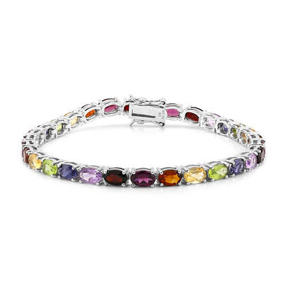 Bracciale in argento con Granato