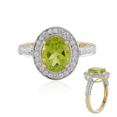 Anello in oro con Peridoto