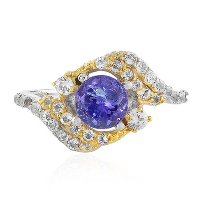Anello in argento con Tanzanite