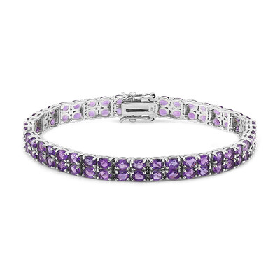 Bracciale in argento con Ametista