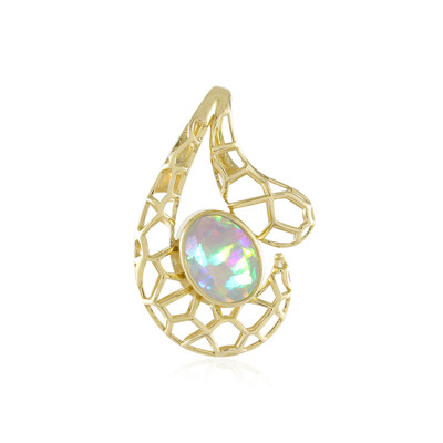 Ciondolo in oro con Opale di Welo AAA (Ornaments by de Melo)