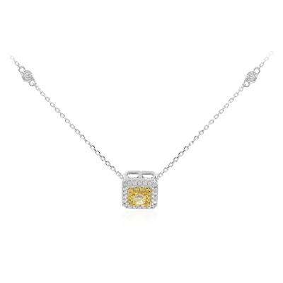 Collana in oro con Diamante Giallo SI2 (CIRARI)