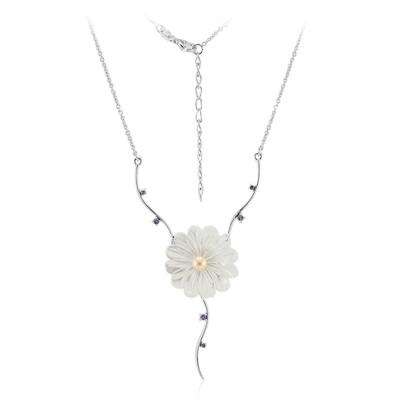 Collana in argento con Madreperla (TPC)