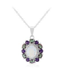 Collana in argento con Opale di Welo