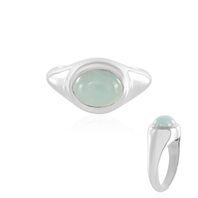 Anello in argento con Acquamarina