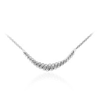 Collana in argento con Diamante I2 (I)
