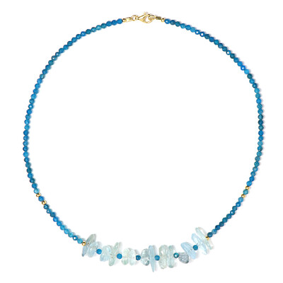 Collana in argento con Acquamarina