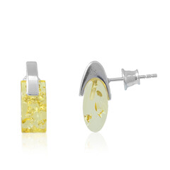 Orecchini in argento con Ambra Baltica