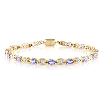 Bracciale in argento con Tanzanite