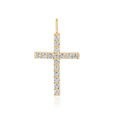 Ciondolo in argento con Topazio Bianco