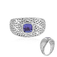 Anello in oro con Tanzanite AAA (Ornaments by de Melo)