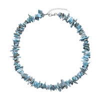 Collana in argento con Larimar