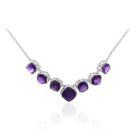 Collana in argento con Ametista del Marocco
