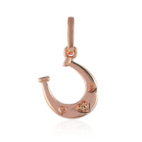 Ciondolo in oro con Diamante Rose de France SI1 di Argyle