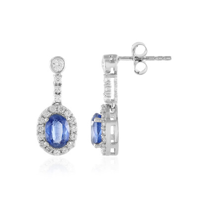 Orecchini in argento con Cianite