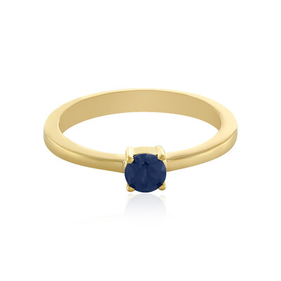 Anello in argento con Zaffiro Blu