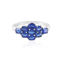 Anello in argento con Cianite del Nepal