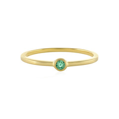 Anello in argento con Smeraldo Russo