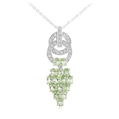 Collana in argento con Tormalina Paraíba