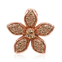 Ciondolo in oro con Diamante Rose de France SI1 di Argyle