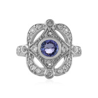 Anello in argento con Tanzanite