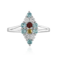 Anello in argento con Zircone Ratanakiri