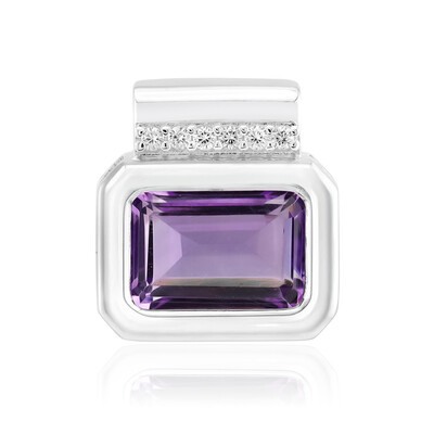 Ciondolo in argento con Ametista Boliviana (MONOSONO COLLECTION)