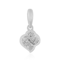 Ciondolo in argento con Diamante I1 (I)