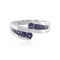 Anello in argento con Iolite