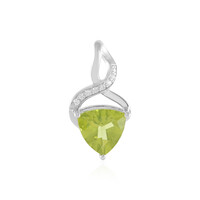 Ciondolo in argento con Peridoto