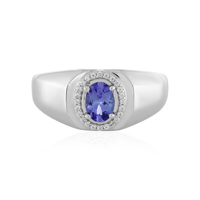 Anello in argento con Tanzanite