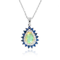 Collana in oro con Opale di Welo AAA (CIRARI)